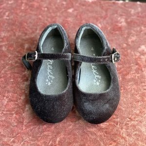 Next velvet baby shoes sz 4